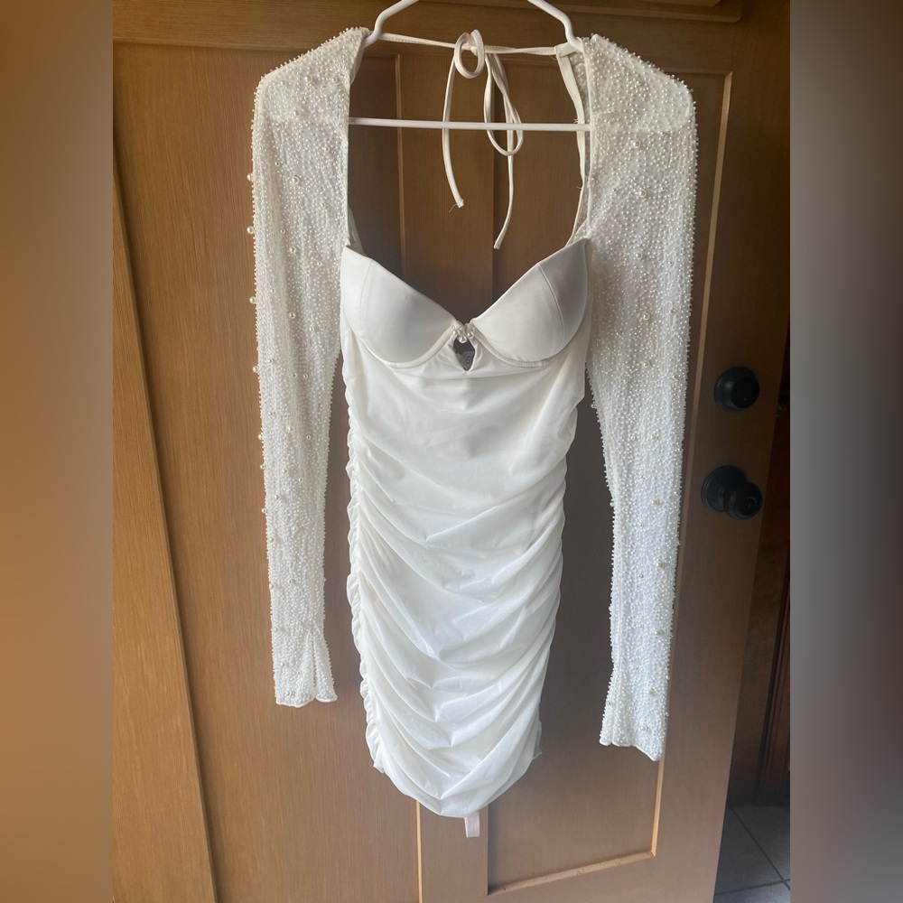 St Germain Dress in color White